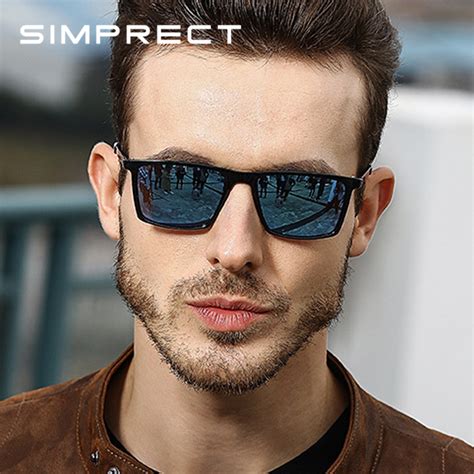 Buy Rich Club Retro Square Sunglasses Black, Blue For Men.